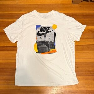 Nike Air White Graphic Tee